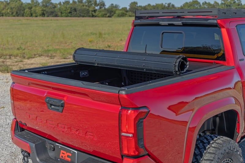 RC Hard Roll Up Bed Cover | 5' Bed | Toyota Tacoma 2WD/4WD (2024-2026) (manufacturer page)