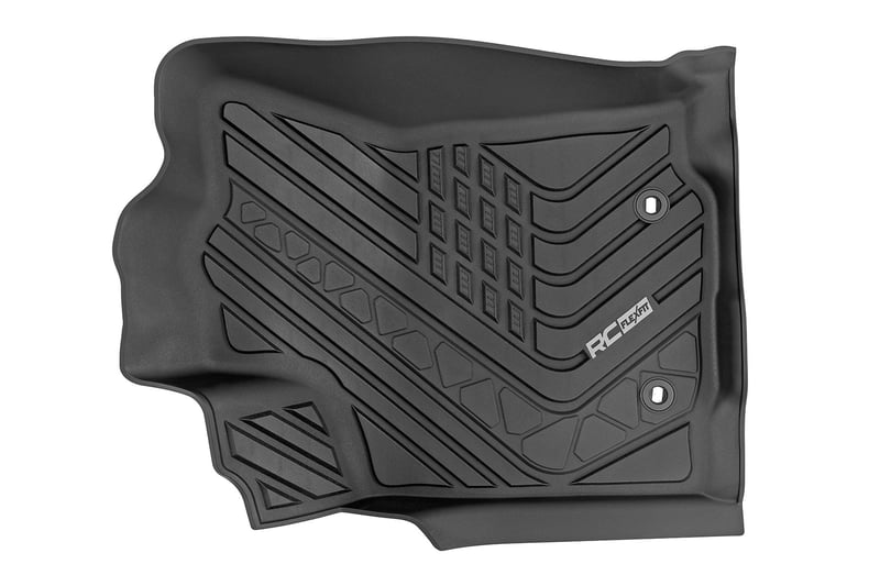 RC Flex-Fit Floor Mats | Front and Rear | Toyota Tacoma 2WD/4WD (2016-2023) (manufacturer page)