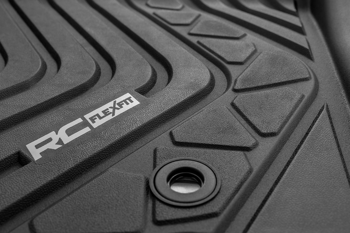 Flex-Fit Floor Mats | Front | Toyota Tacoma 2WD/4WD (2016-2023) - Interior & Mats (Image 2 of 6)