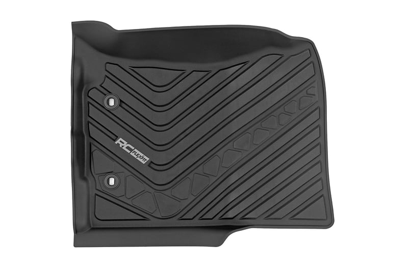 RC Flex-Fit Floor Mats | Front and Rear | Toyota Tacoma 2WD/4WD (2016-2023) (manufacturer page)