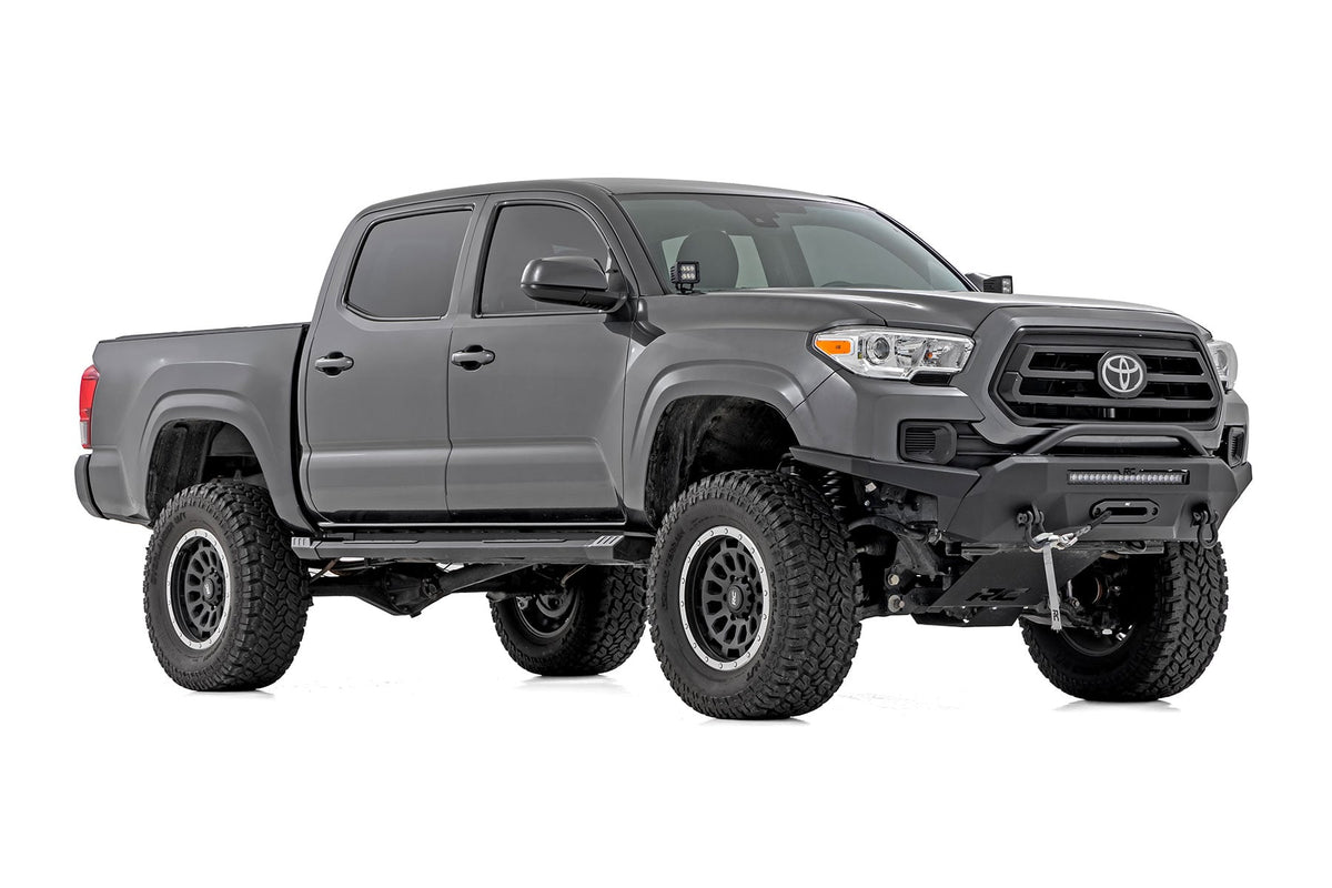 HD2 Aluminum Running Boards | Double Cab | Toyota Tacoma 2WD/4WD (2005-2023) - Steps & Runningboard (Image 4 of 6)