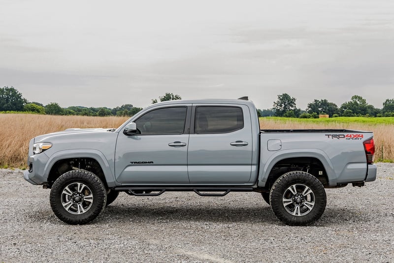 RC Nerf Steps | Cab Length | Crew Cab | 5' Bed | Toyota Tacoma 2WD/4WD (05-23) (manufacturer page)
