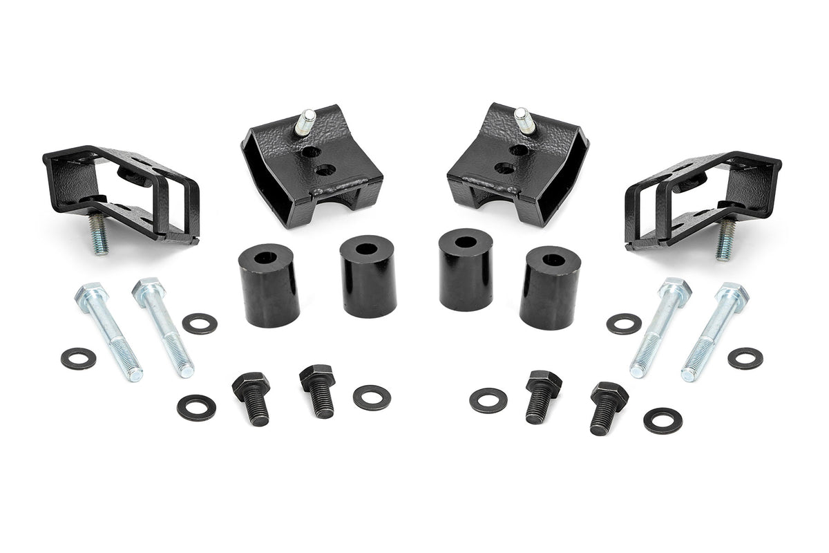 Rough Country 73000 Seat Riser Kit | 1.25 Inch | Toyota Tacoma 2WD/4WD (2005-2023) - Image 1