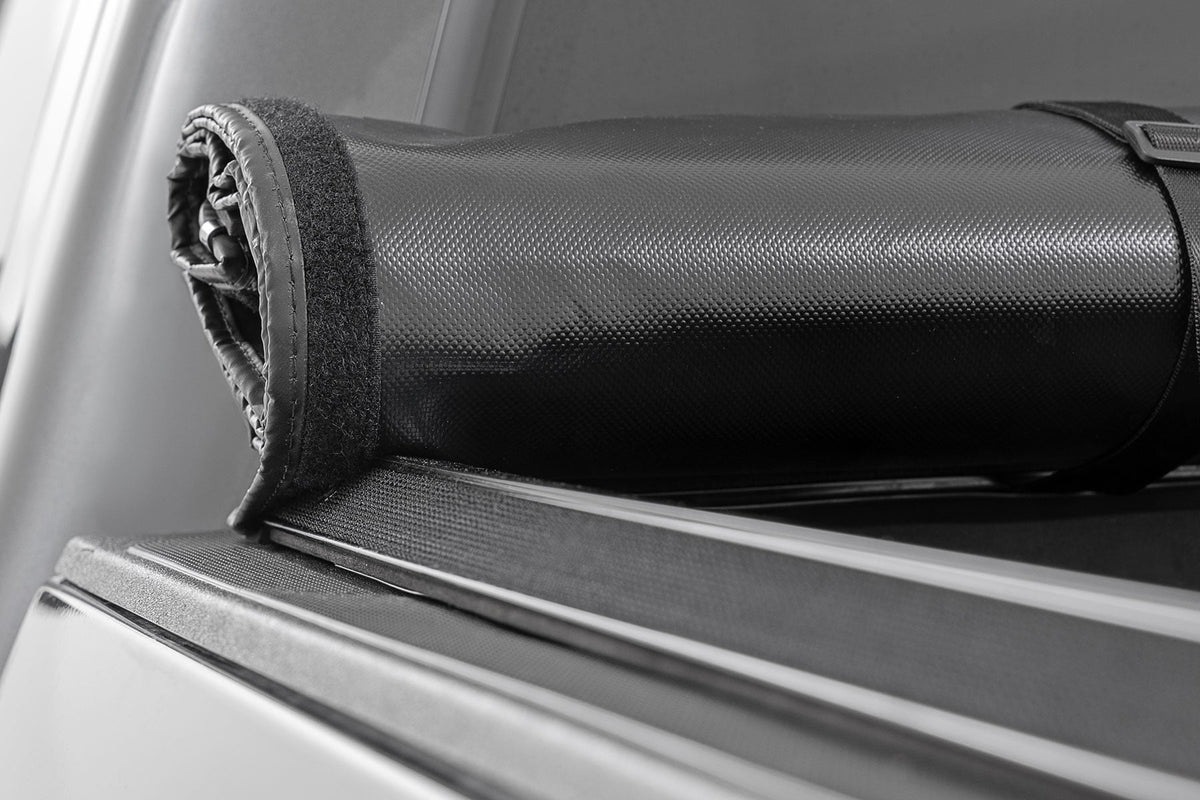 Soft Roll Up Bed Cover | 5' Bed | Toyota Tacoma 2WD/4WD (2016-2023) - Bed Covers (Image 5 of 6)