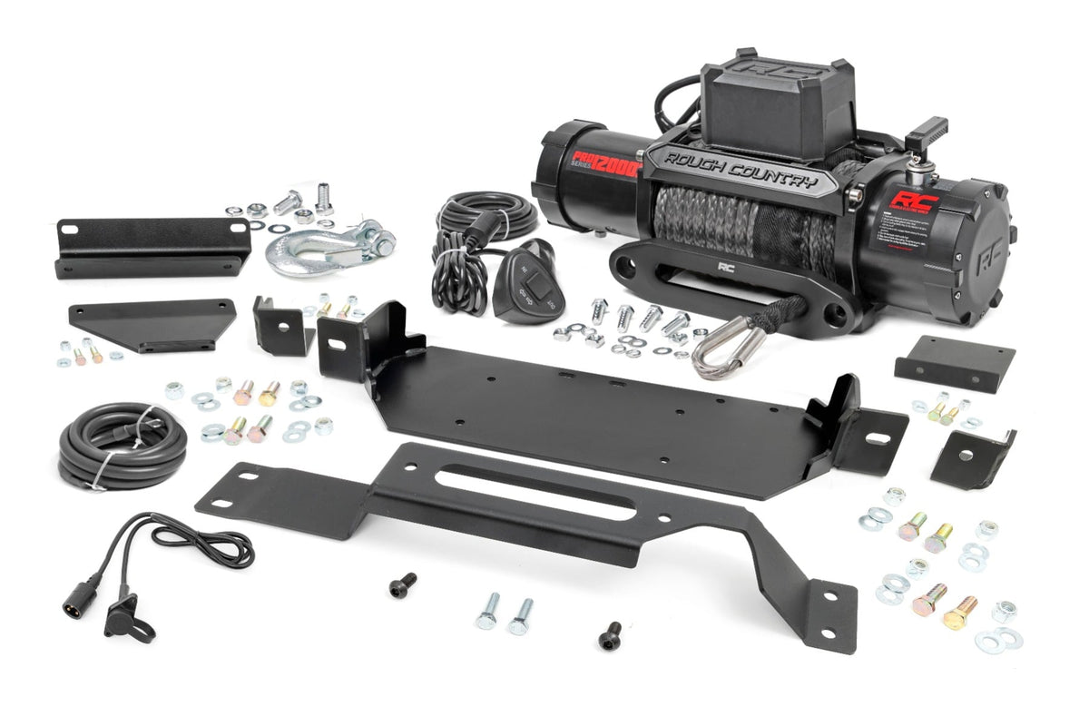 Hidden Winch Mount | PRO12000S | Ford F-250/F-350 Super Duty 2WD/4WD (20-22) - Winches & Acc (Image 1 of 6)