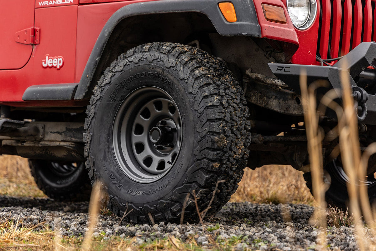 Steel Wheel | Gray | 15x8 | 5x4.5 | 3.30 Bore | -19 - RC Wheels (Image 4 of 6)