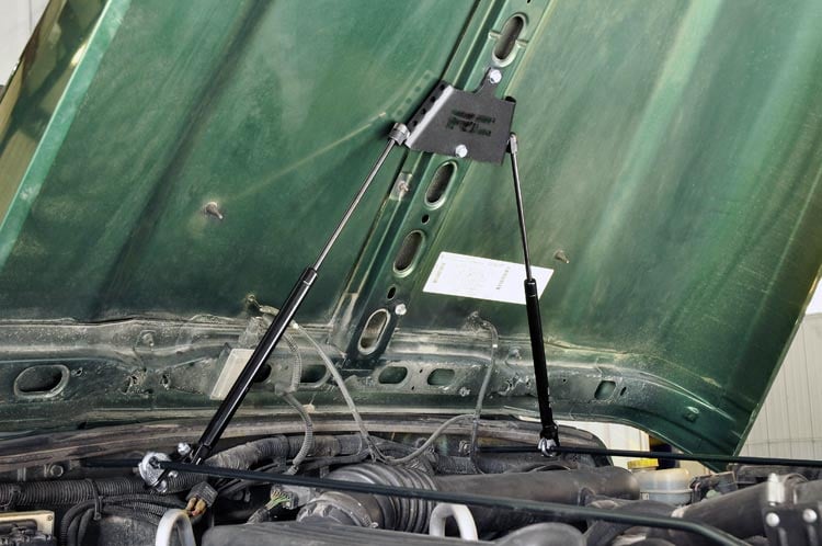 Hood Struts | Hydraulic | Jeep Wrangler TJ (97-06)/Wrangler Unlimited (04-06) - Jeep Add-Ons (Image 2 of 2)