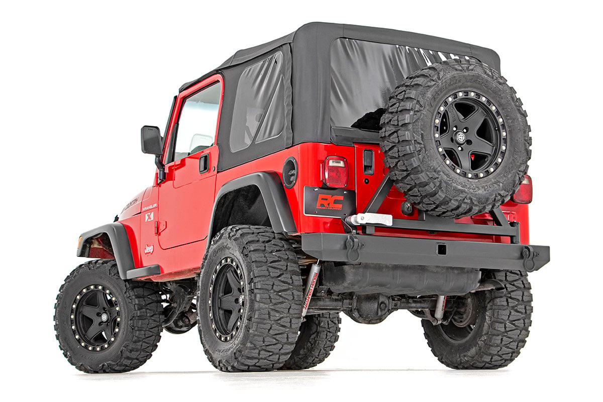Rear Bumper | Tire Carrier | Jeep Wrangler TJ (97-06)/Wrangler Unlimited (04-06) - Bumpers (Image 2 of 4)