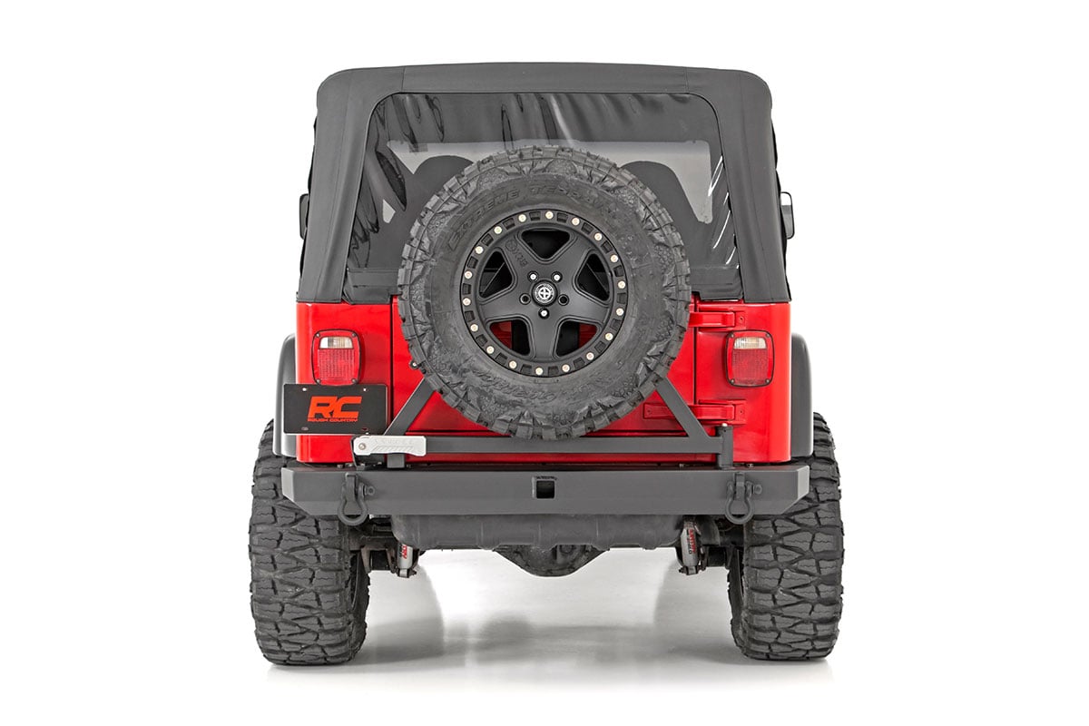 Rear Bumper | Tire Carrier | Jeep Wrangler TJ (97-06)/Wrangler Unlimited (04-06) - Bumpers (Image 3 of 4)