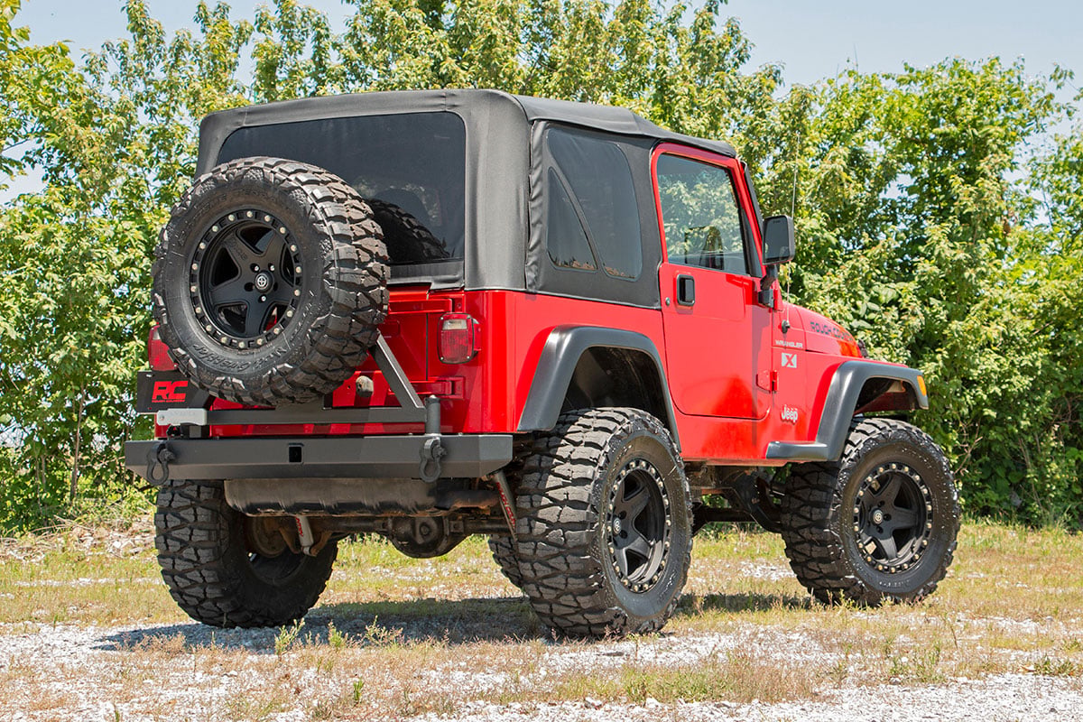 Rear Bumper | Tire Carrier | Jeep Wrangler TJ (97-06)/Wrangler Unlimited (04-06) - Bumpers (Image 4 of 4)