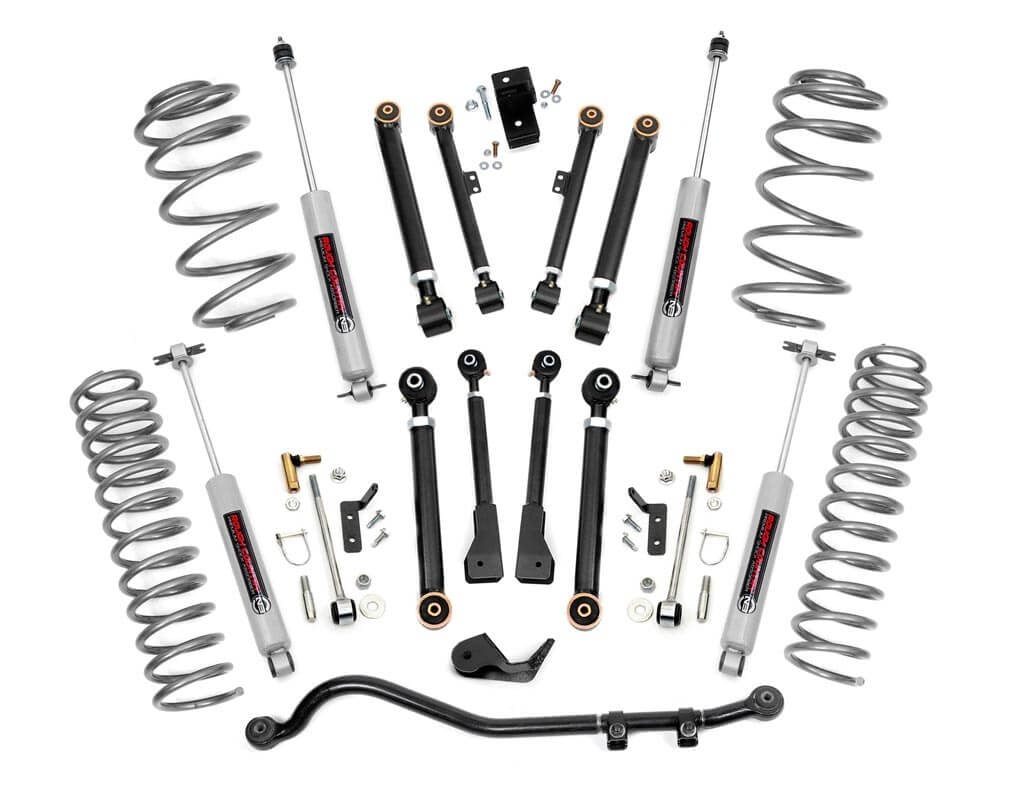 RC 2.5 Inch Lift Kit | X-Series | M1 | Jeep Wrangler TJ (97-06)/Wrangler Unlimited (04-06) (manufacturer page)