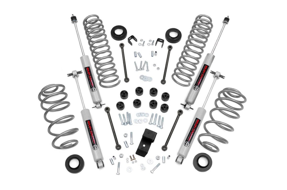 RC 3.25 Inch Lift Kit | 6 Cyl | Jeep Wrangler TJ 4WD (1997-2002) (manufacturer page)