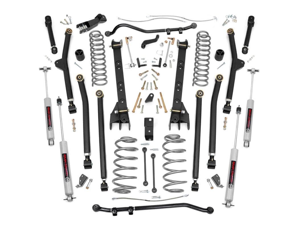 6 Inch Lift Kit | Long Arm | Jeep Wrangler Unlimited 4WD (2004-2006) - Susp Lift Kits 4wd