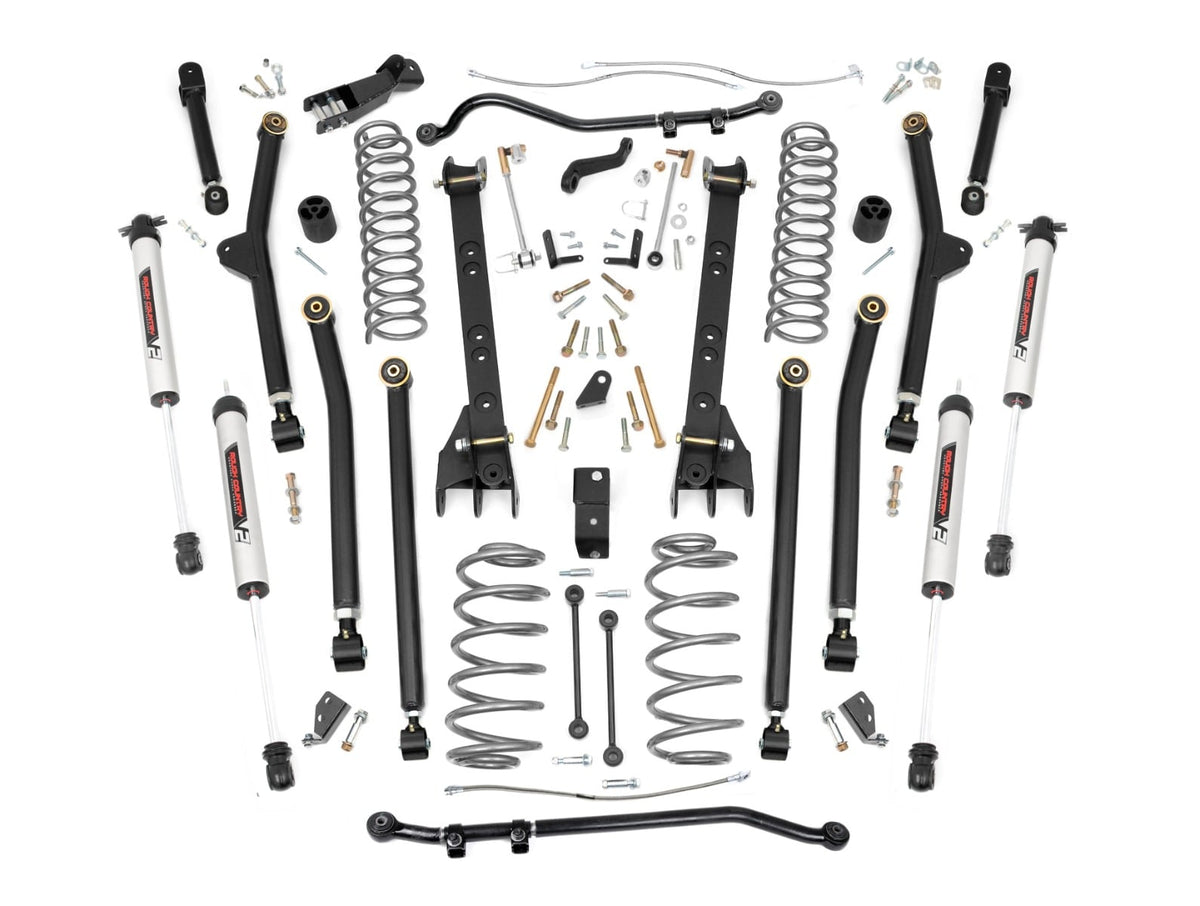 6 Inch Lift Kit | Long Arm | V2 | Jeep Wrangler TJ 4WD (1997-2006) - Susp Lift Kits 4wd (Image 1 of 3)