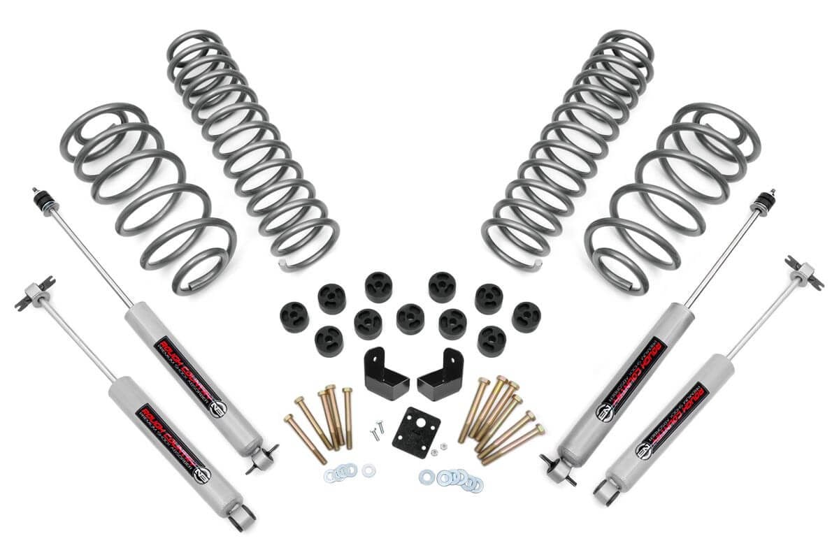RC 3.75 Inch Lift Kit | Combo | 4 Cyl | Jeep Wrangler TJ (97-06)/Wrangler Unlimited (04-06) (manufacturer page)
