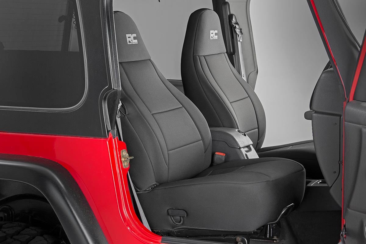 Seat Covers | Front and Rear | Jeep Wrangler TJ 4WD (1997-2002) - Interior & Mats (Image 4 of 5)