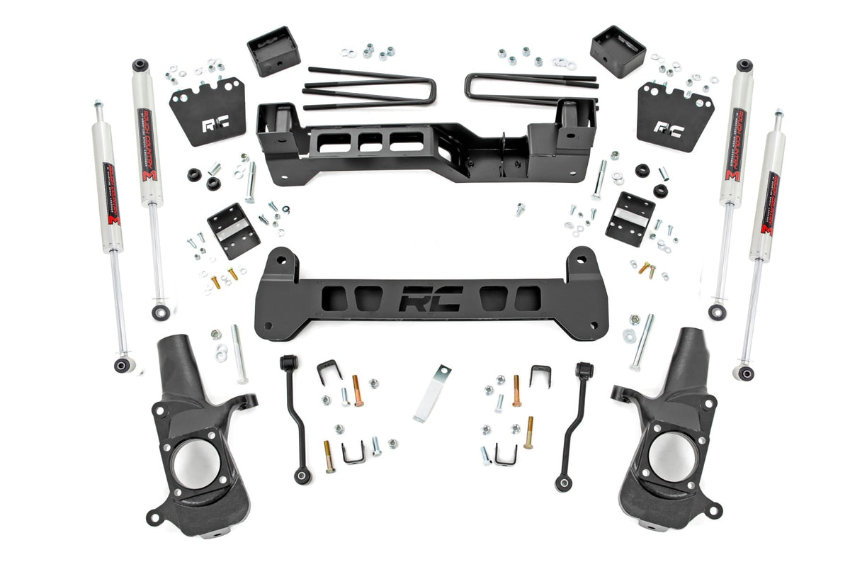Rough Country 220040 6 Inch Lift Kit | M1 | Chevy Silverado & GMC Sierra 2500HD 2WD (2001-2010) - Image 1