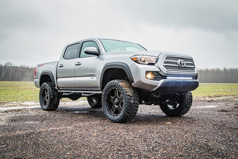 RC 4 Inch Lift Kit | Toyota Tacoma 2WD/4WD (2016-2023) (manufacturer page)