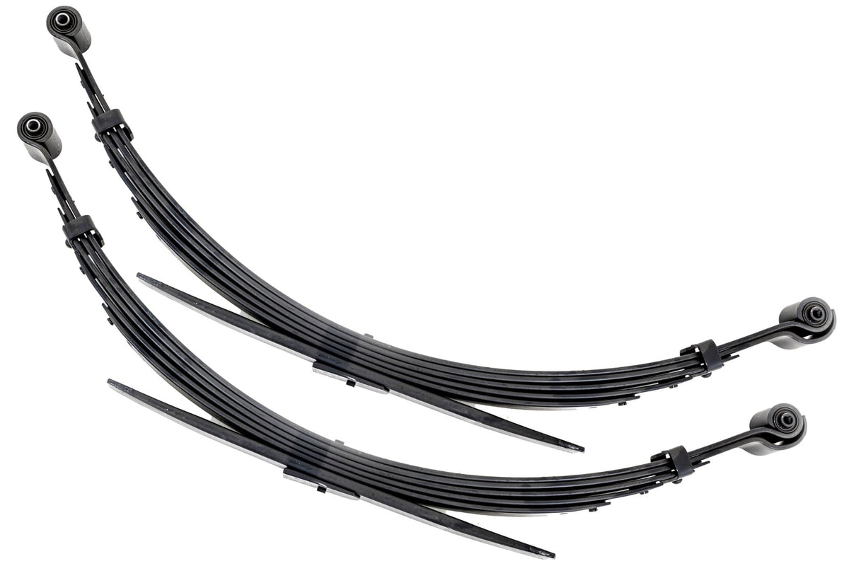 Rough Country 8200Kit Rear 52 Inch Leaf Springs | 4" Lift | Pair | Chevy/GMC C10/K10 Truck & SUV/K5 Blazer (73-91) - Image 1
