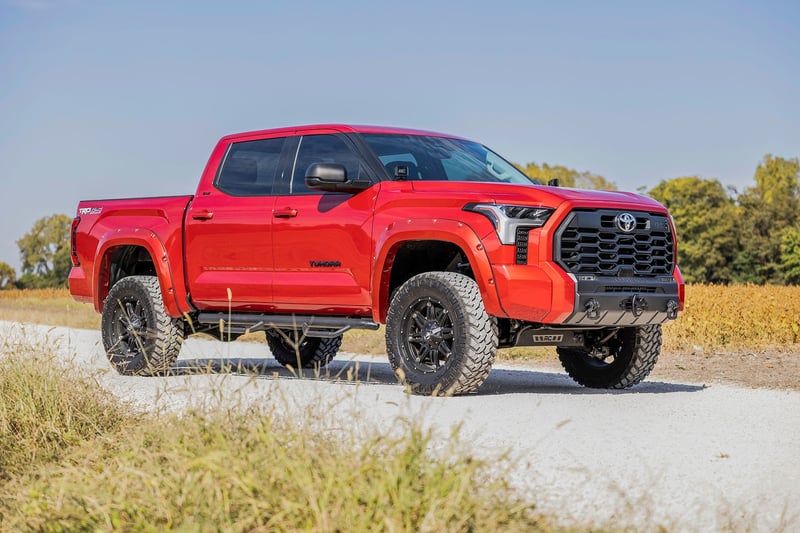 RC Pocket Fender Flares | 1J9 Celestial Silver Metallic | Toyota Tundra (22-26) (manufacturer page)
