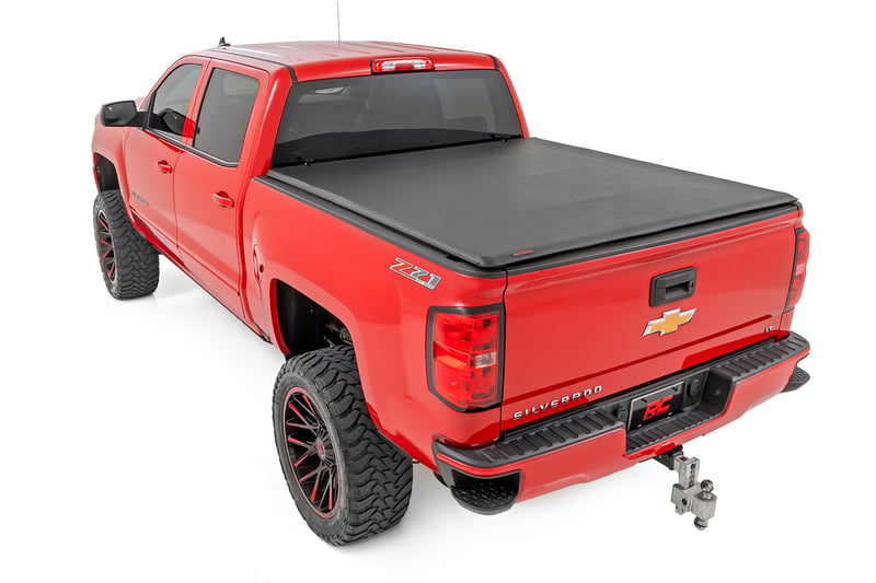 RC Soft Roll Up Bed Cover | 5'9" Bed | Chevy/GMC 1500 (14-18 & Classic) (manufacturer page)