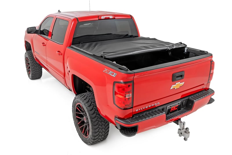 RC Soft Roll Up Bed Cover | 5'9" Bed | Chevy/GMC 1500 (14-18 & Classic) (manufacturer page)