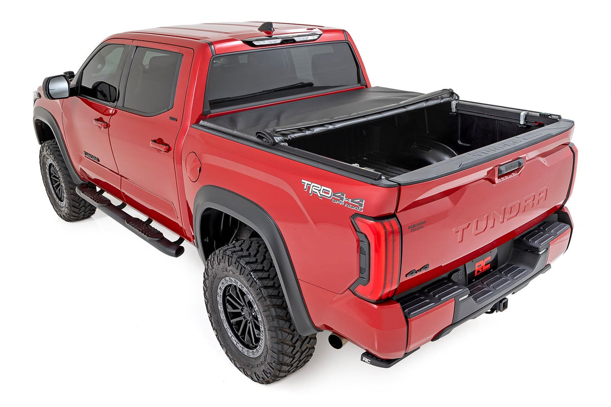 Soft Roll Up Bed Cover | 6'7" Bed | Toyota Tundra 2WD/4WD (2022-2026) - Bed Covers (Image 3 of 6)