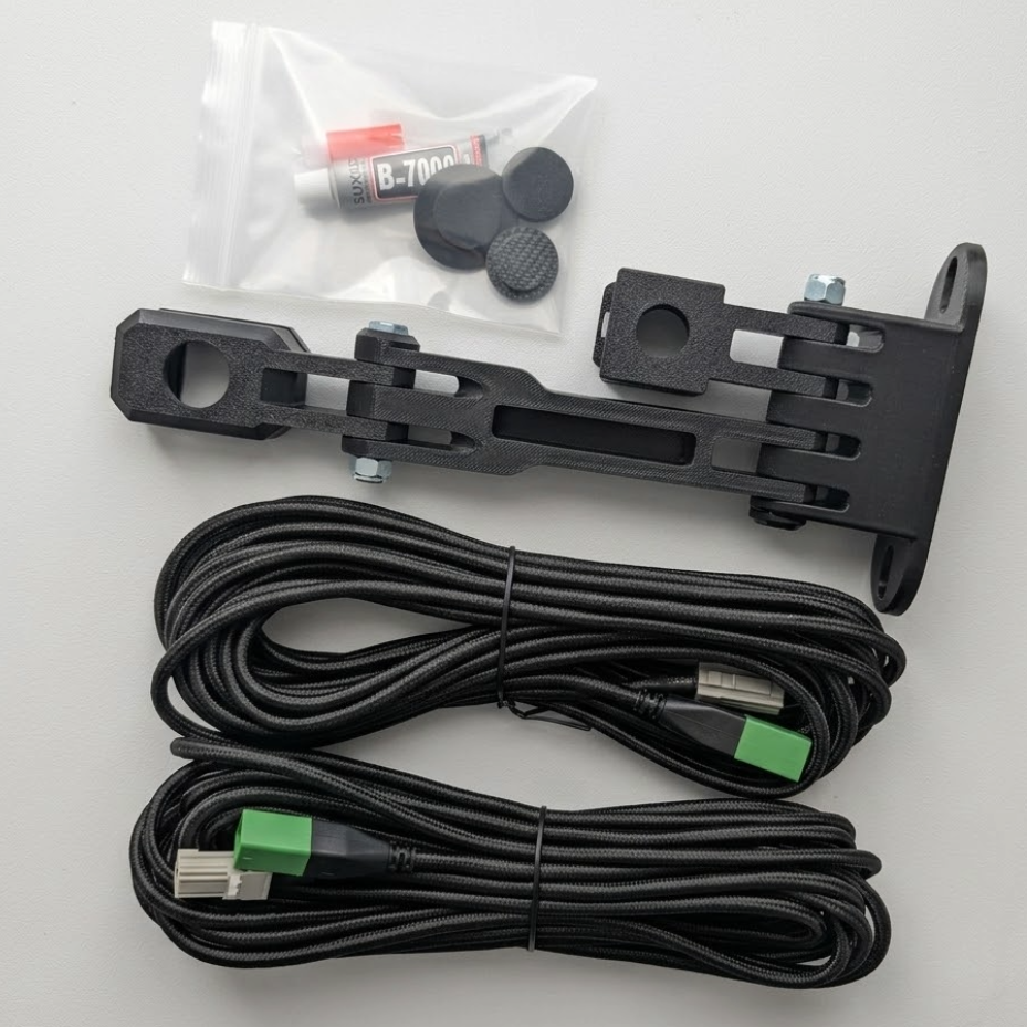 2022+ Toyota Tundra Digital Rearview Mirror and Bed Camera Relocation Kit for Toppers (3rd Gen) - View 1