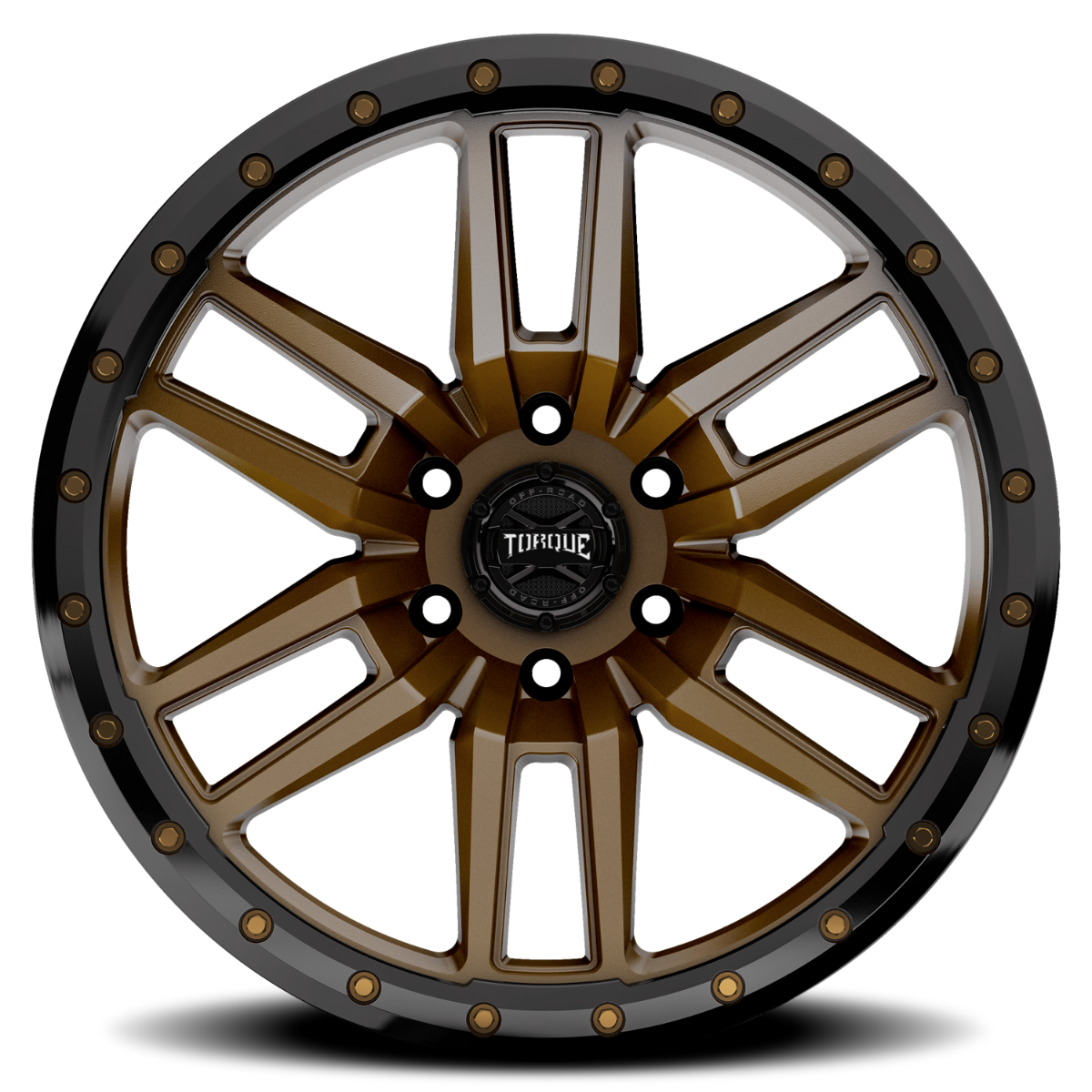 Torque Pritchett | Bronze w/Black Lip | 20x9 | 6x135 | -12mm - Wheels (Image 2 of 4)