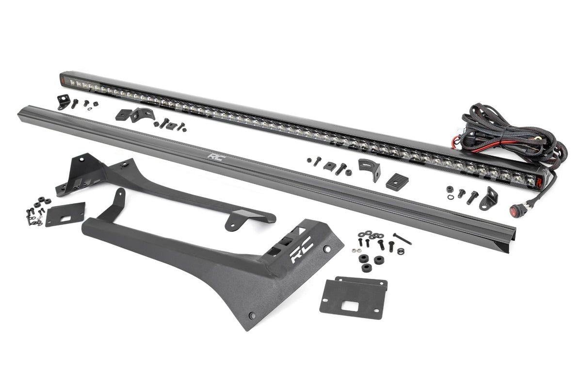 LED Light Kit | Windshield | 50" Spectrum Single Row | Jeep Gladiator JT/Wrangler JL (18-26) - Lighting & Acc (Image 1 of 6)