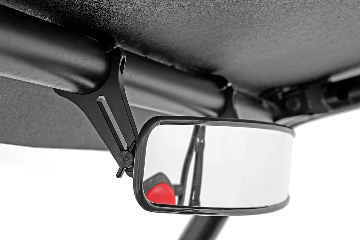 UTV Rear View Mirror | Convex | 17" x 3" | 1.75" Mount - Interior & Mats (Image 2 of 5)