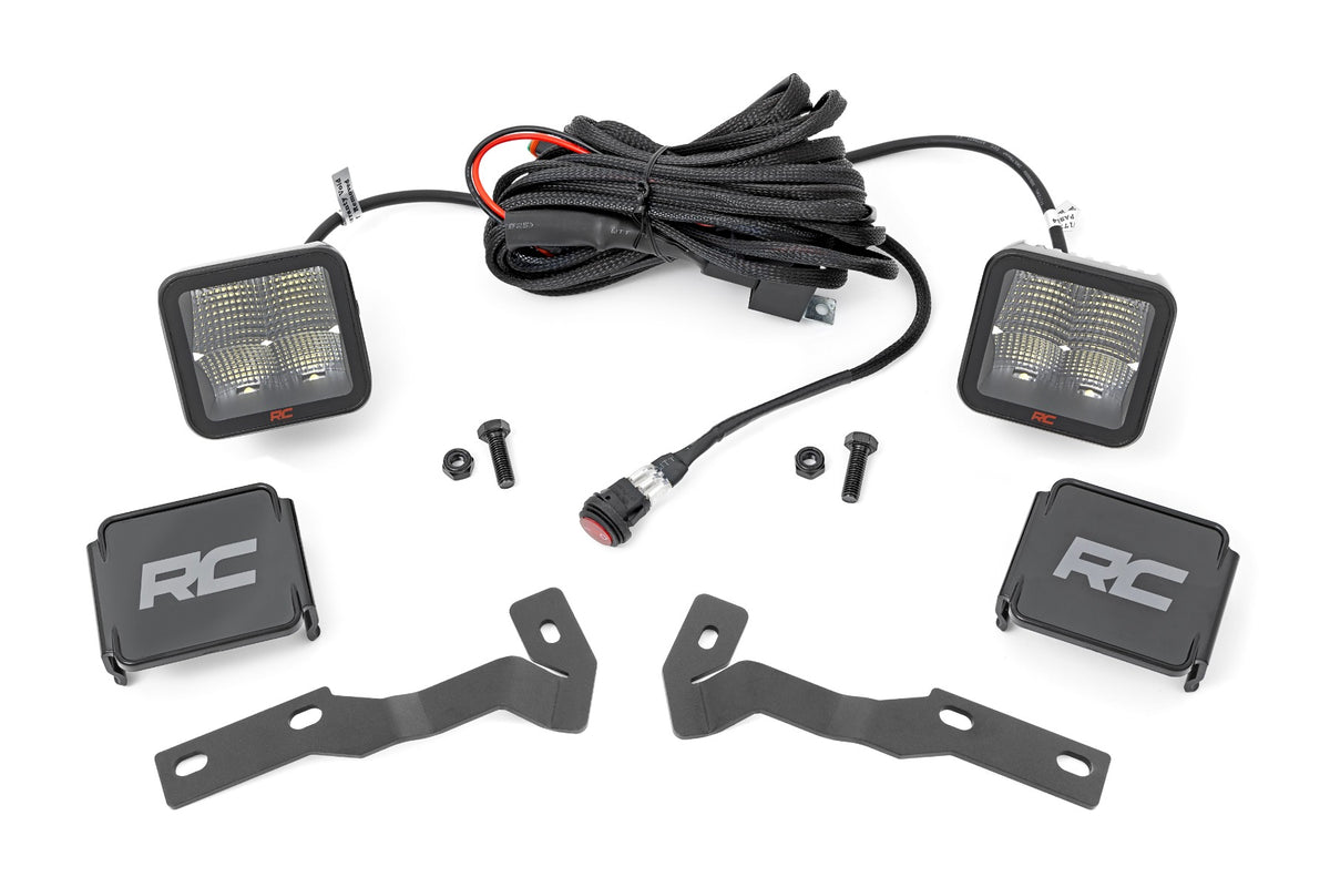 LED Light Kit | Ditch Mount | 2" Spectrum Pair | Spot | Toyota Tacoma (16-23) - Lighting & Acc (Image 1 of 6)