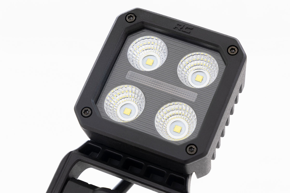 Black Series LED Light Pair | 2 Inch | Flood | Swivel Mount - Lighting & Acc (Image 6 of 6)