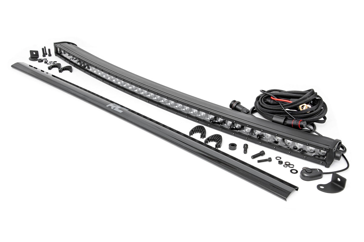40 Inch Black Series LED Light Bar | Curved | Single Row - Lighting & Acc (Image 1 of 6)