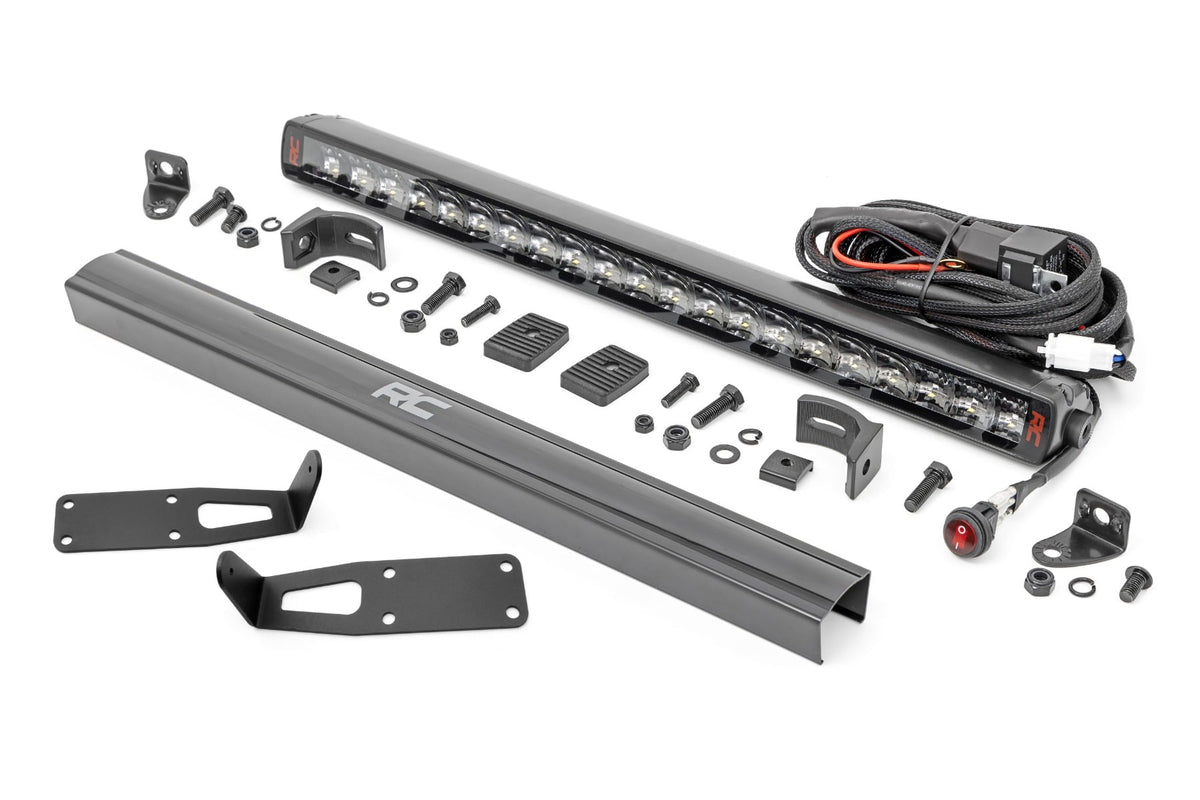 LED Light Kit | Bumper Mount | 20" Spectrum Single Row | Ram 2500 (03-18)/3500 (03-18) - Lighting & Acc (Image 1 of 6)