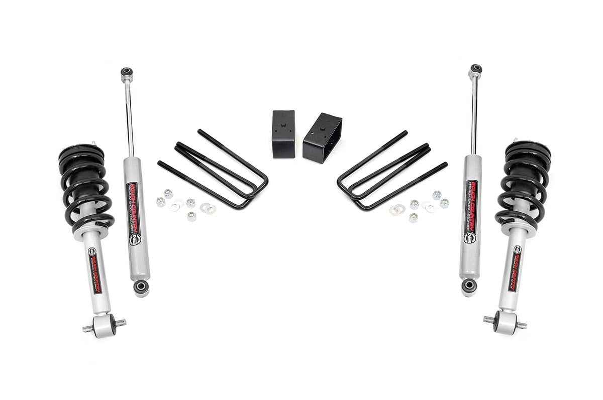 3.5 Inch Lift Kit | N3 Struts | Chevy/GMC 1500 2WD (07-13) - Susp Lift Kits 2wd