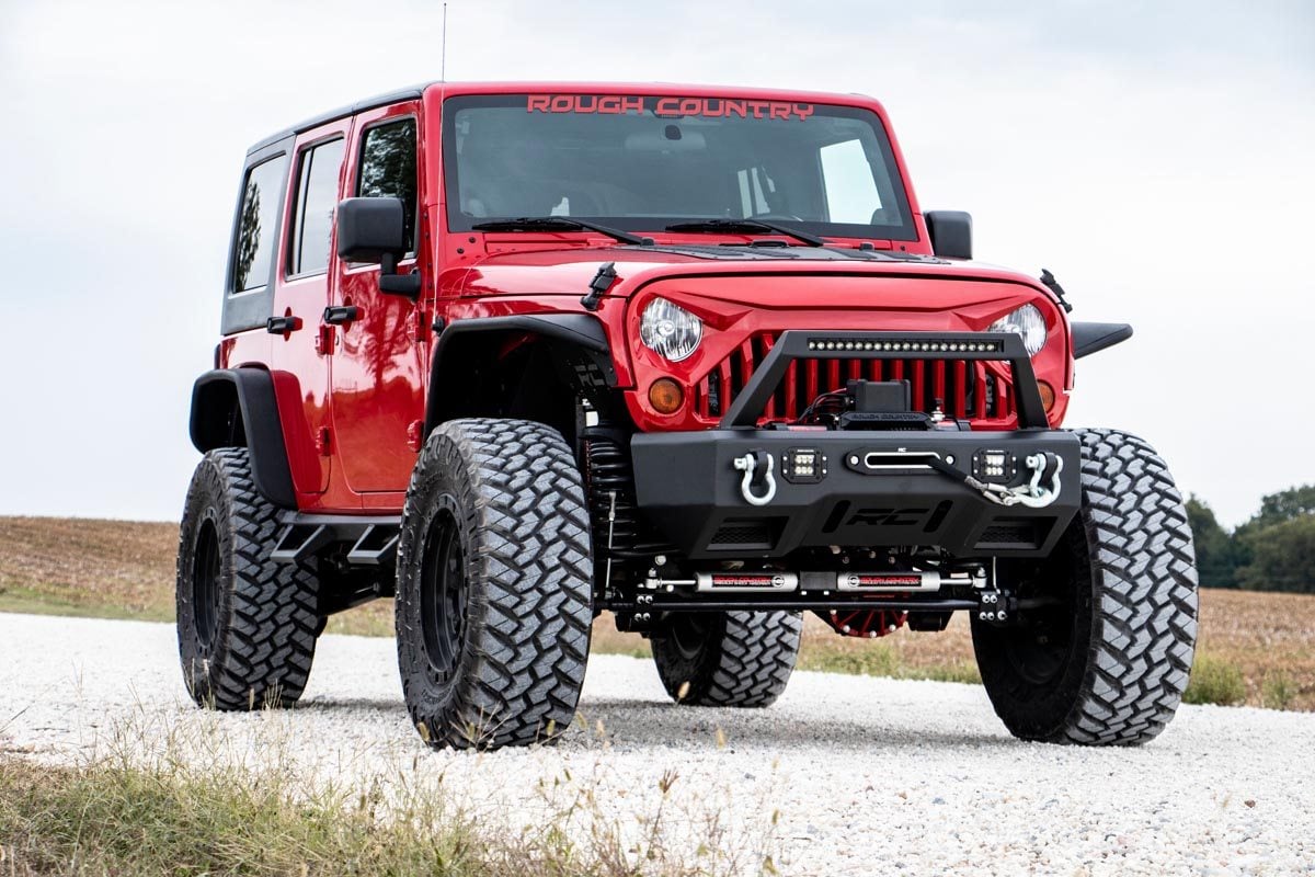 Replacement Grille | Angry Eyes | Jeep Wrangler JK/Wrangler Unlimited  (07-18) - Jeep Add-Ons (Image 2 of 5)