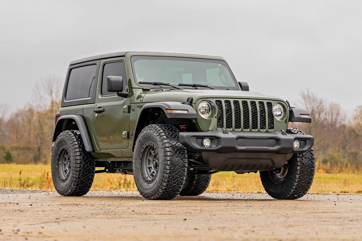 3.5 Inch Lift Kit | C/A Drop | Front D/S | Jeep Wrangler JL 4WD (2024-2026) - Susp Lift Kits 4wd (Image 4 of 6)