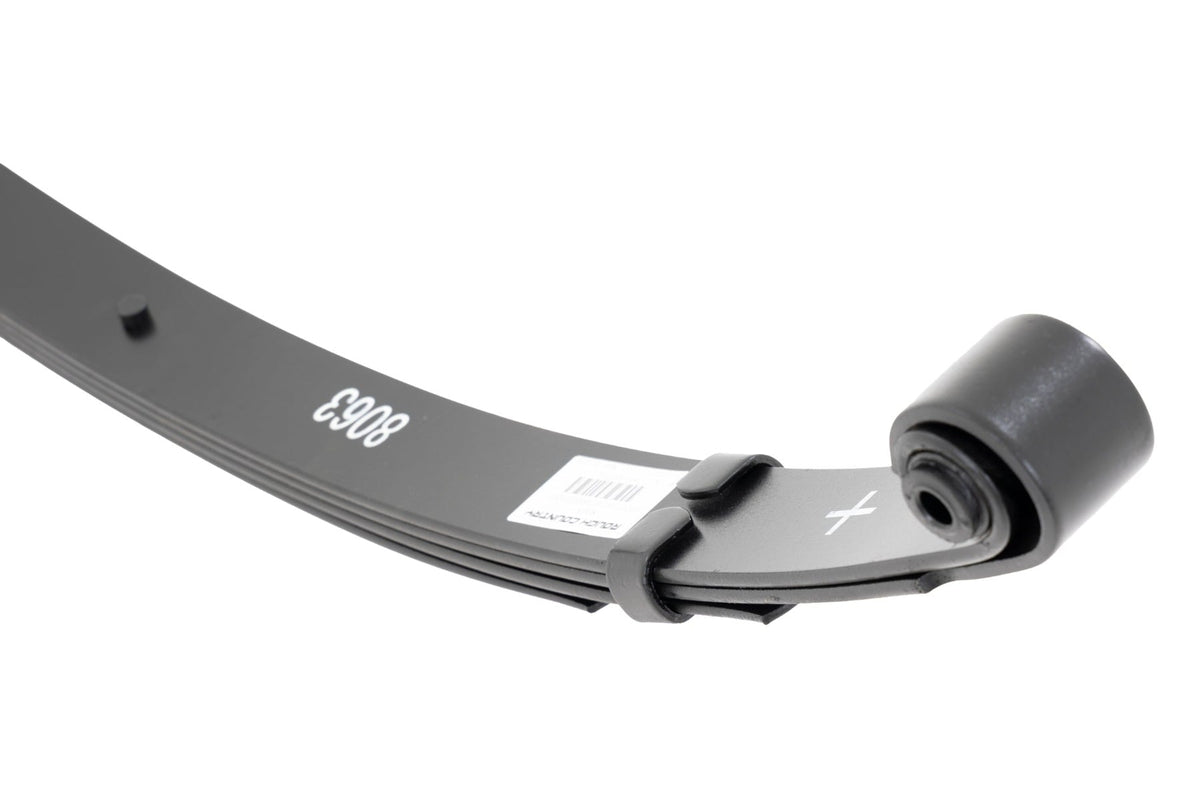 Rough Country 8063Kit Front Leaf Springs | Military Wrap | 4" Lift| Pair | Jeep Wrangler YJ (87-95) - Image 4