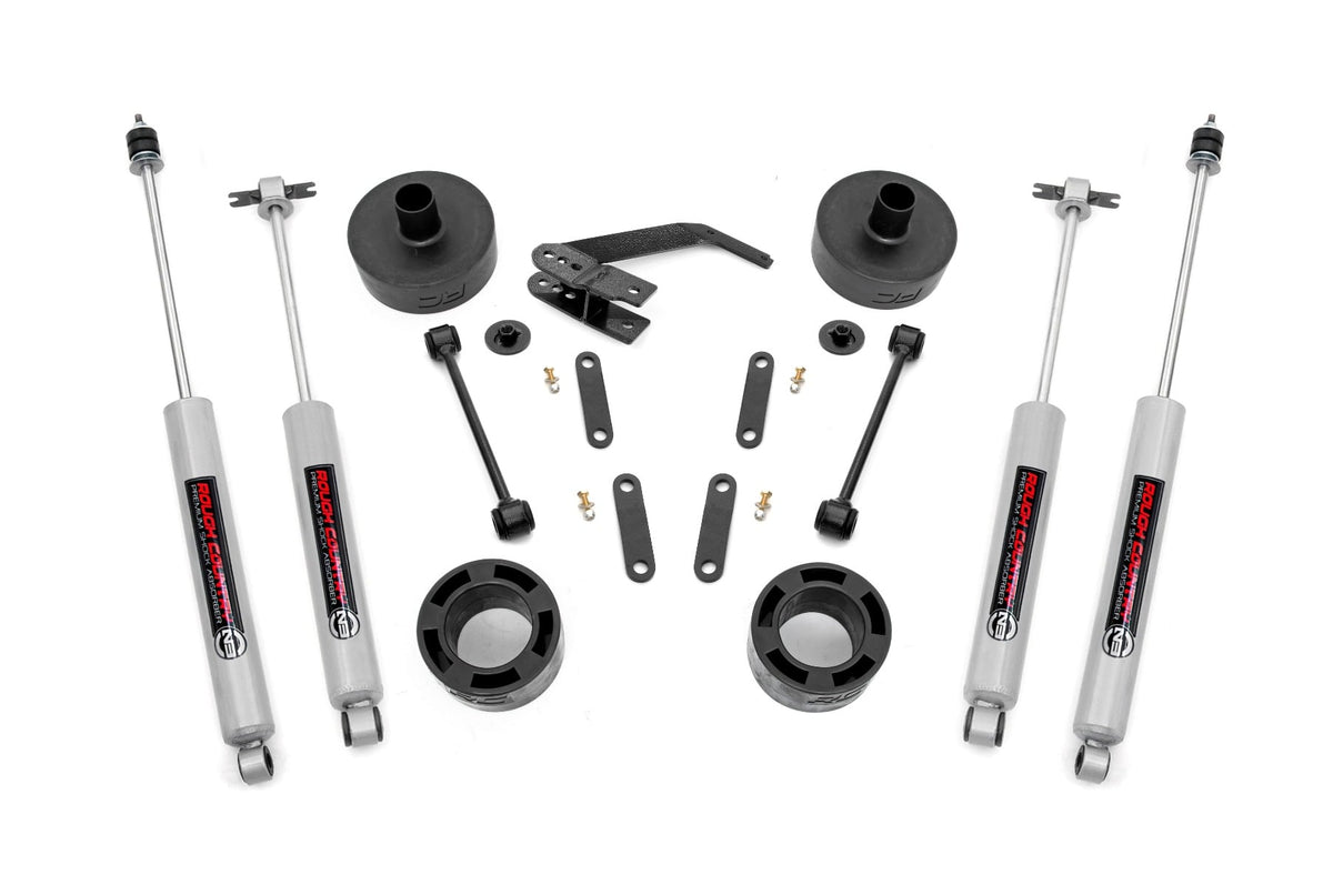 2.5 Inch Lift Kit | Spacers | N3 | Jeep Wrangler JK/Wrangler Unlimited  (07-18) - Susp Lift Kits 4wd