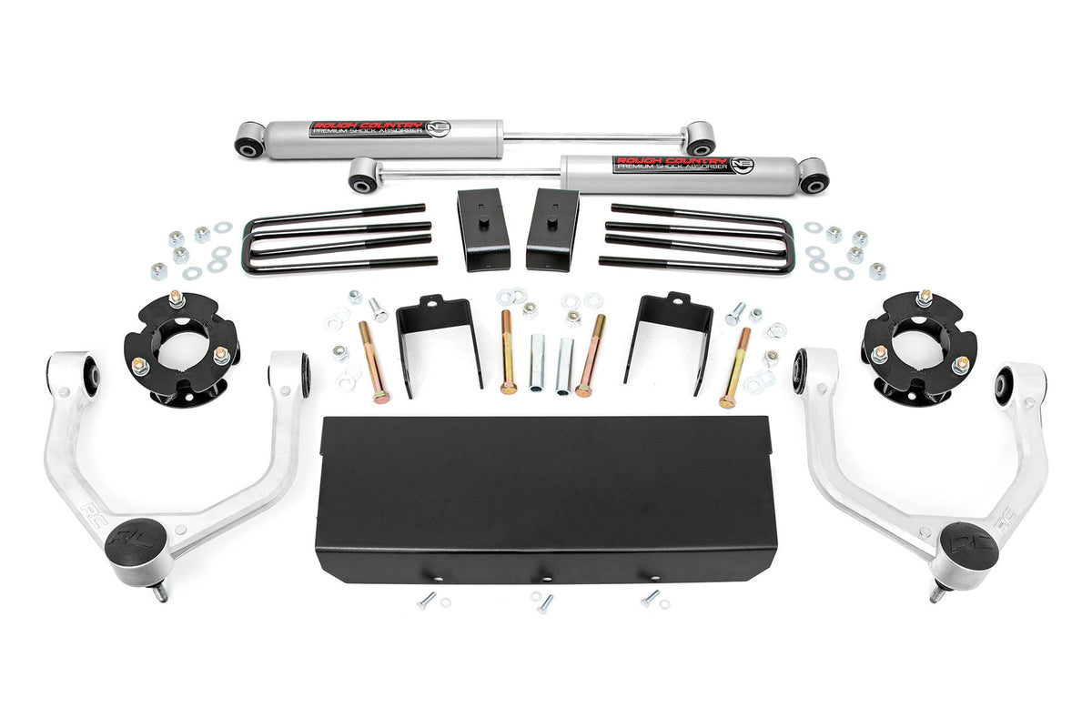 3 Inch Lift Kit | N3 Shocks | Nissan Titan XD 2WD/4WD (2016-2024) - Susp Lift Kits 4wd (Image 1 of 6)