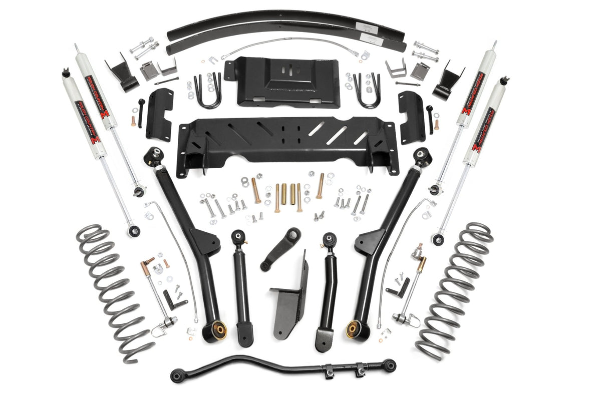 4.5 Inch Lift Kit | Long Arm | RR AAL | NP231 | M1 | Jeep Cherokee XJ (84-01) - Susp Lift Kits 4wd