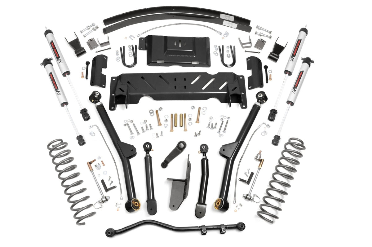 4.5 Inch Lift Kit | Long Arm | RR AAL | NP231 | V2 | Jeep Cherokee XJ (84-01) - Susp Lift Kits 4wd