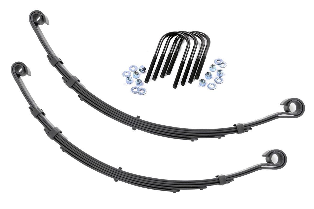 Front Leaf Springs | 4" Lift | Pair | Jeep CJ5/CJ7 7 4WD (1982-1986) - Susp Accessories (Image 1 of 4)
