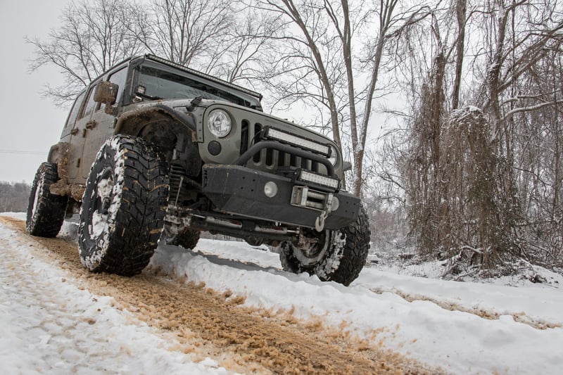 RC 4 Inch Lift Kit | X-Series | Jeep Wrangler Unlimited 2WD/4WD (2007-2018) (manufacturer page)