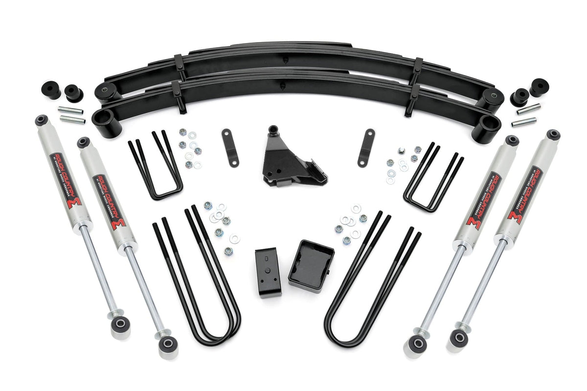 6 Inch Lift Kit | Rear Blocks | M1 | Ford F-250/F-350 Super Duty 4WD (99-04) - Susp Lift Kits 4wd