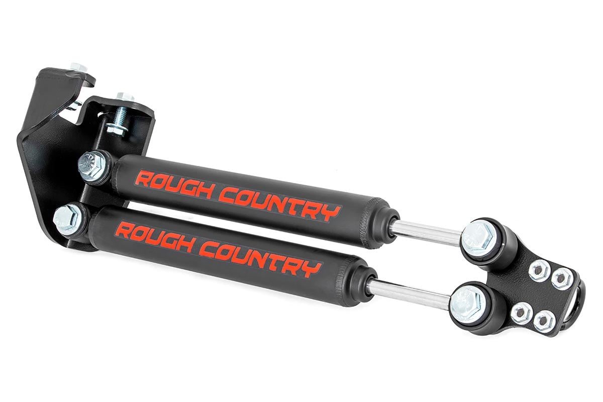 Dual Steering Stabilizer | 4-6.5 Inch Lift | Jeep Wrangler YJ 4WD (1987-1995) - Shocks & Stabilizers (Image 1 of 3)