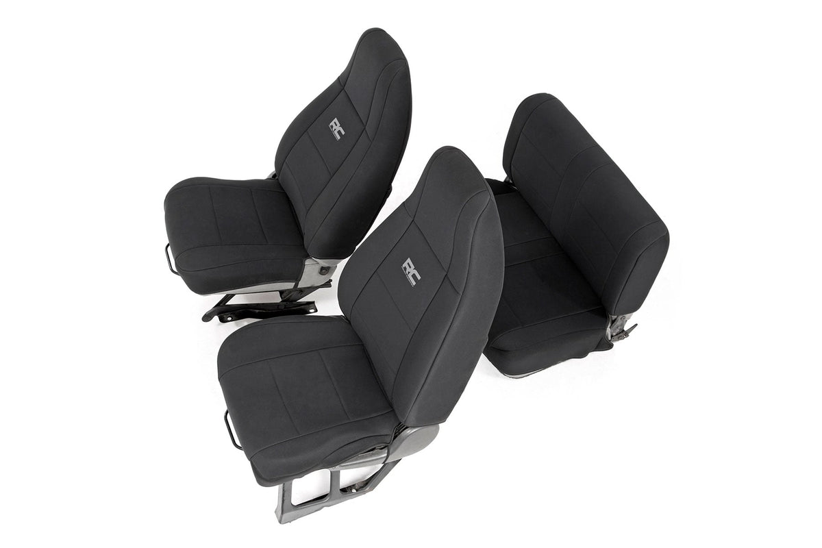Seat Covers | Front and Rear | Jeep Wrangler YJ 4WD (1987-1990) - Interior & Mats (Image 1 of 3)