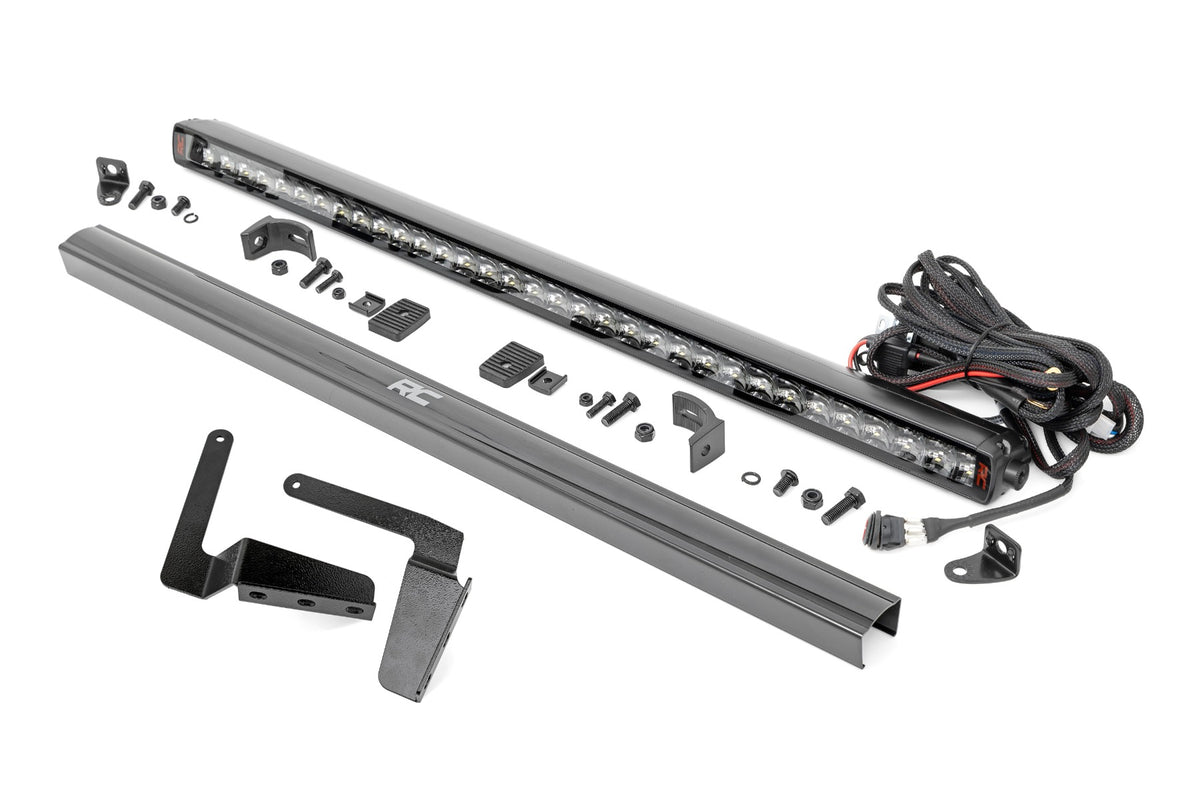 LED Light Kit | Bumper Mount | 30" Spectrum Single Row | Toyota Tundra (14-21) - Lighting & Acc