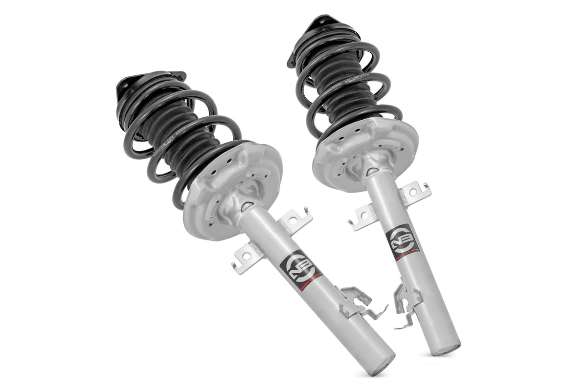 Rough Country 501106 Loaded Strut Pair | 2 Inch Lift | Front | Subaru Outback 4WD (2015-2019) - Image 1